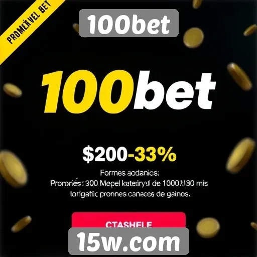 Promoções atrativas disponíveis na 100bet